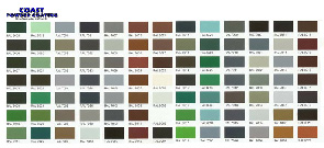 Special Order Colors - Chart 1